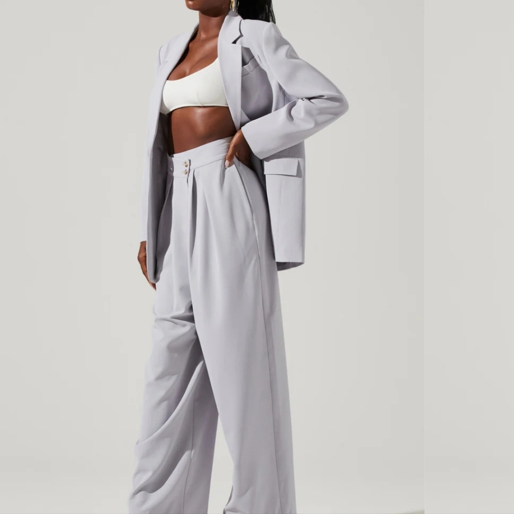 ASTR The Label Pink Wide Leged Pants